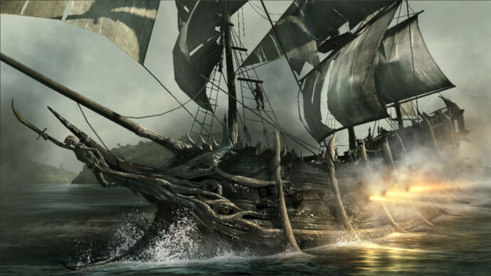 обои корабль пиратский фото №6