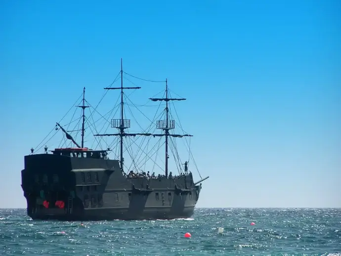 обои корабль пиратский фото №8