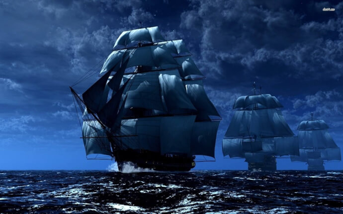 корабль пиратский обои фото №12