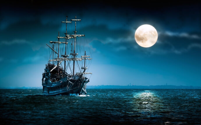 корабль пиратский обои фото №5